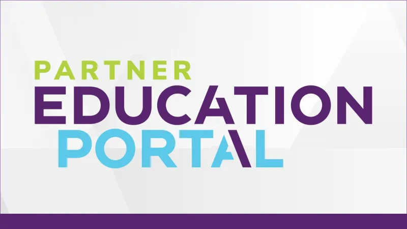 Partner Education Portal teaser